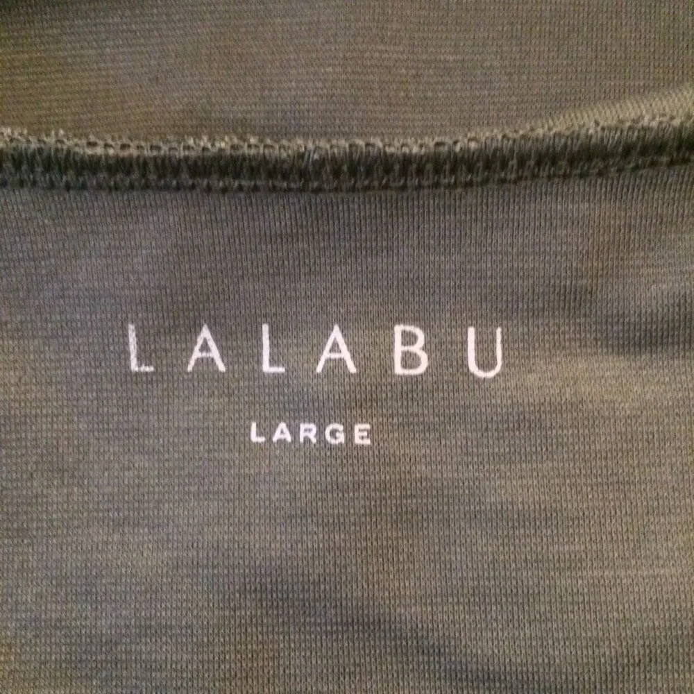 Lalabu men’s large baby wearing shirt green - Picture 6 of 10